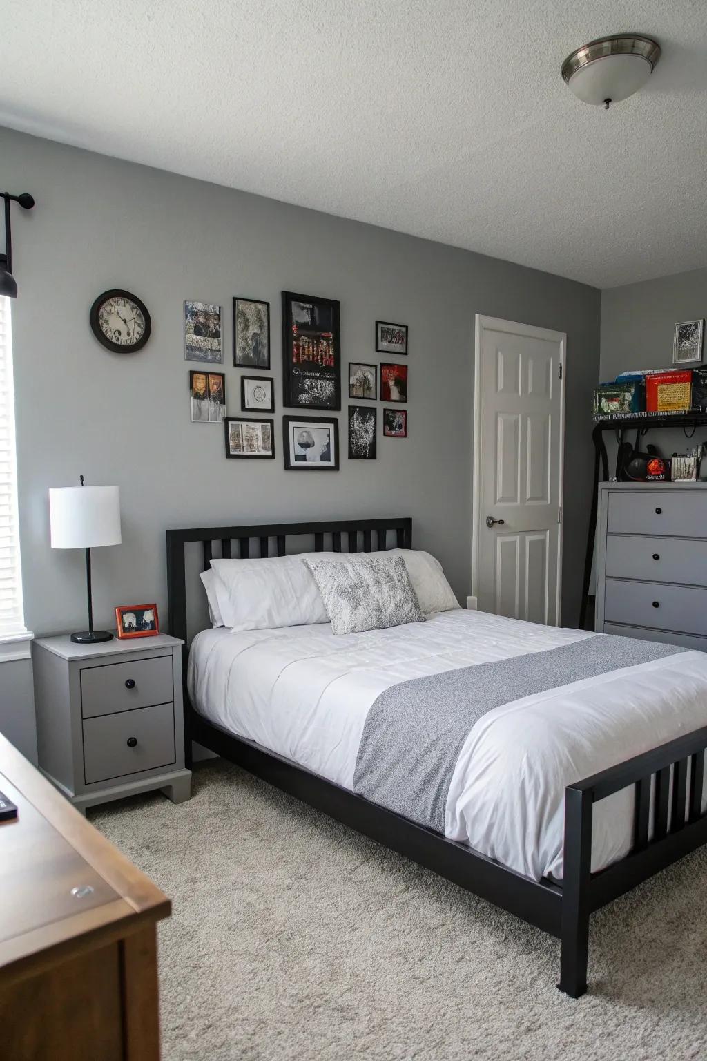 Neutral shades provide a sophisticated foundation for any bedroom aesthetic
