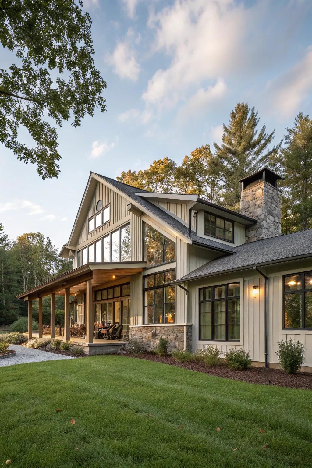 A well-matched extension adds space and elegance