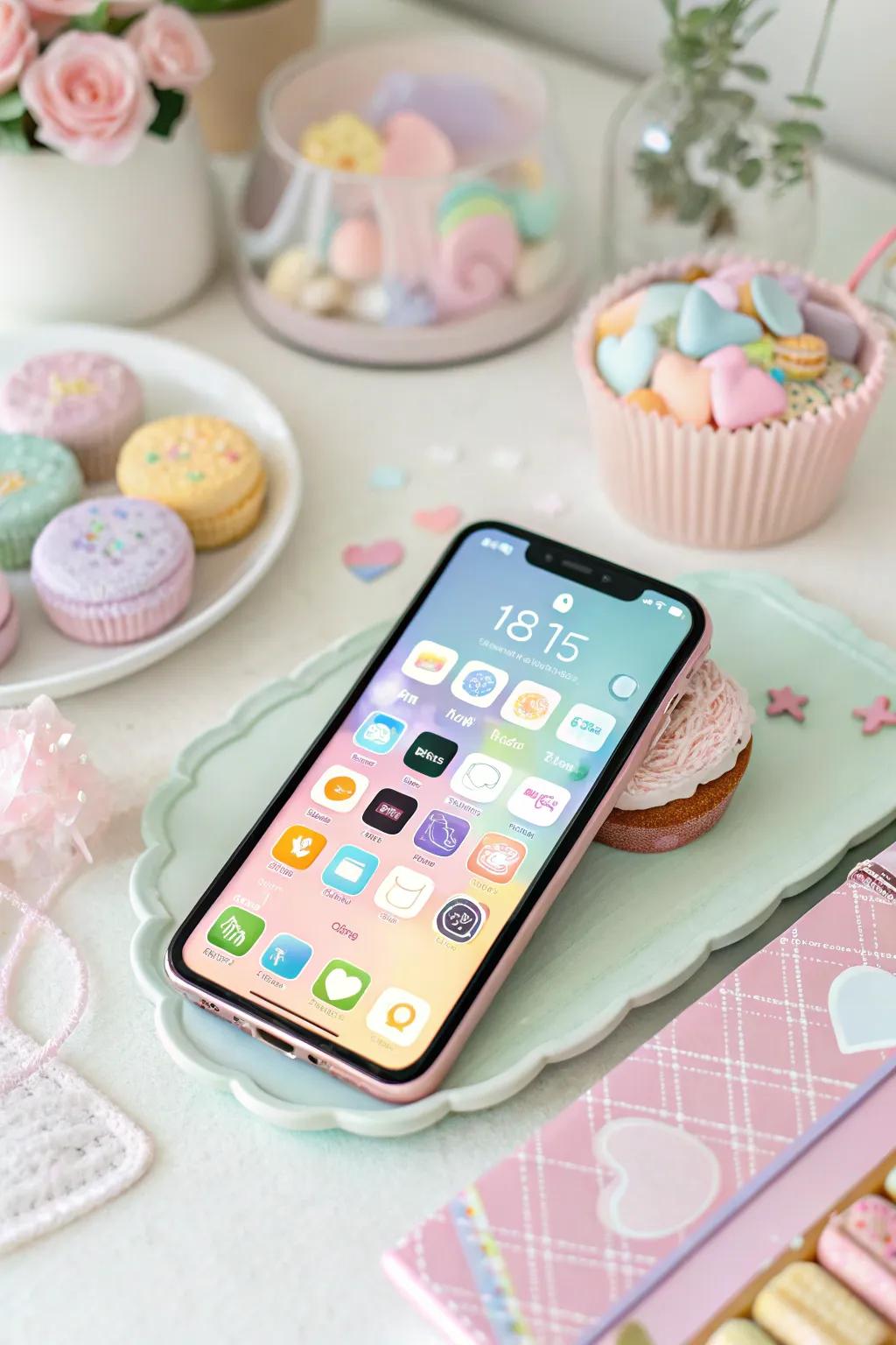 Soft colors gently calm and soothe your digital interface.