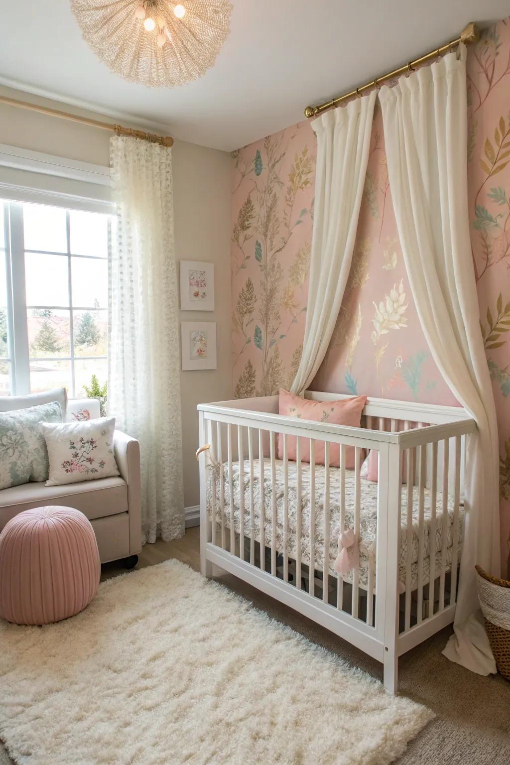 Mini cribs provide a small-scale option for tight spaces, fitting easily into bedroom corners.