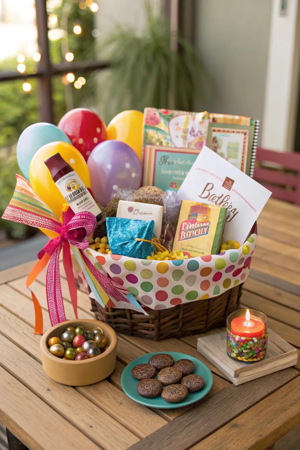 Mark life's moments with custom-made gift baskets.