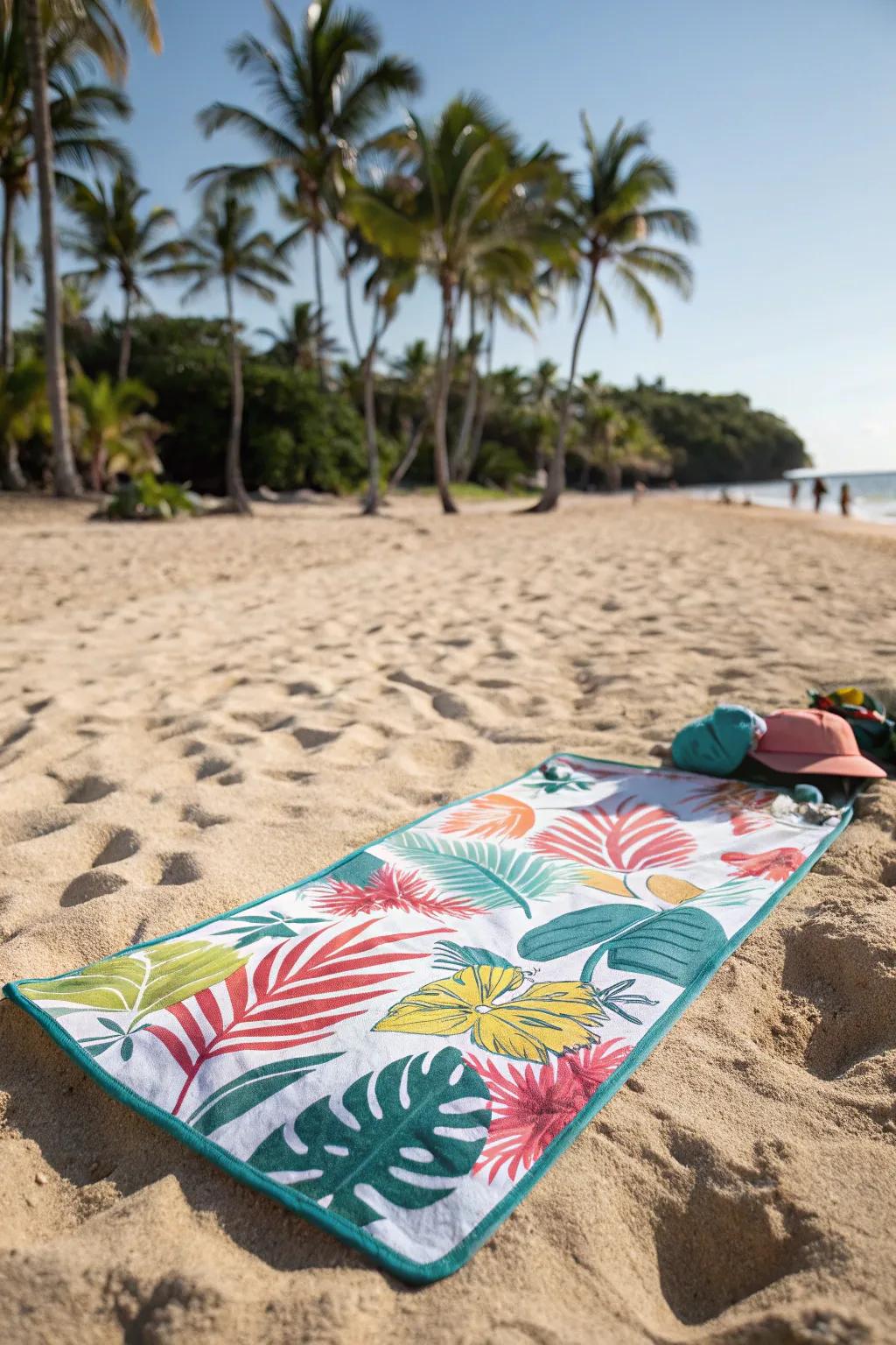 Give beach days a special touch with personalized towels.