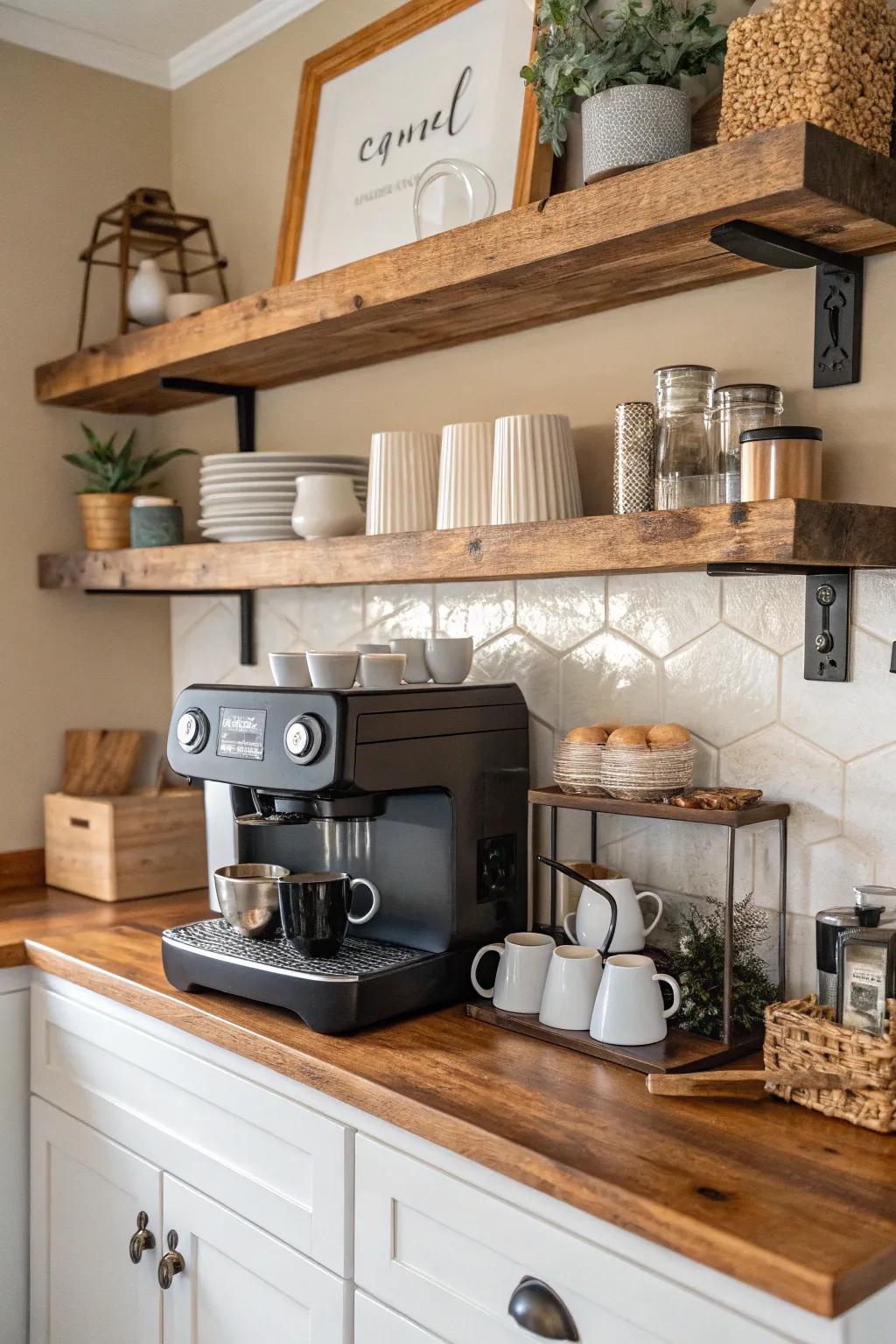 Revitalize your mornings with an elegant java junction.