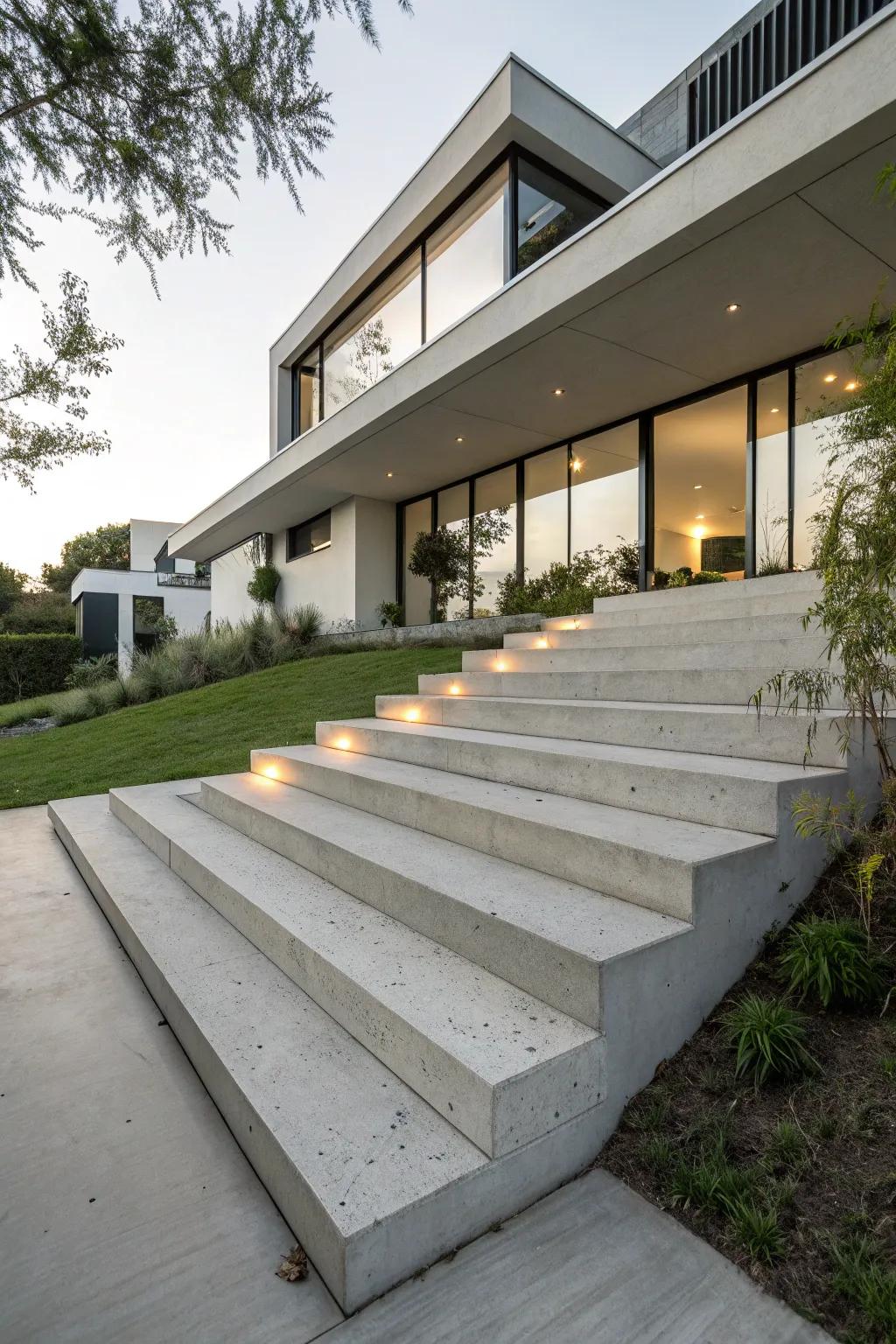 Simple steps for a stylish entrance.