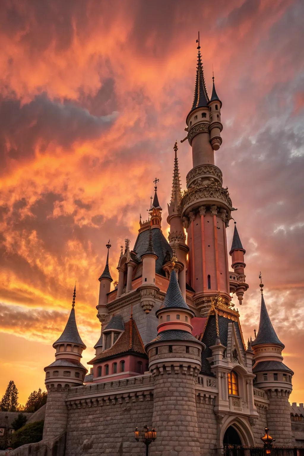 Enchanted spires that transform dreams into reality.