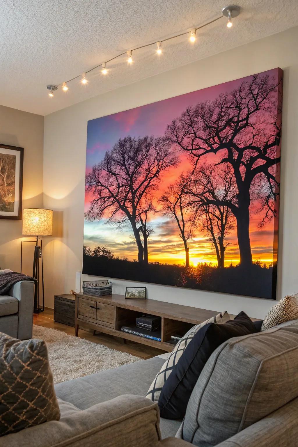 Nature-inspired tree outlines bring the vivid beauty of the outdoors into your home.