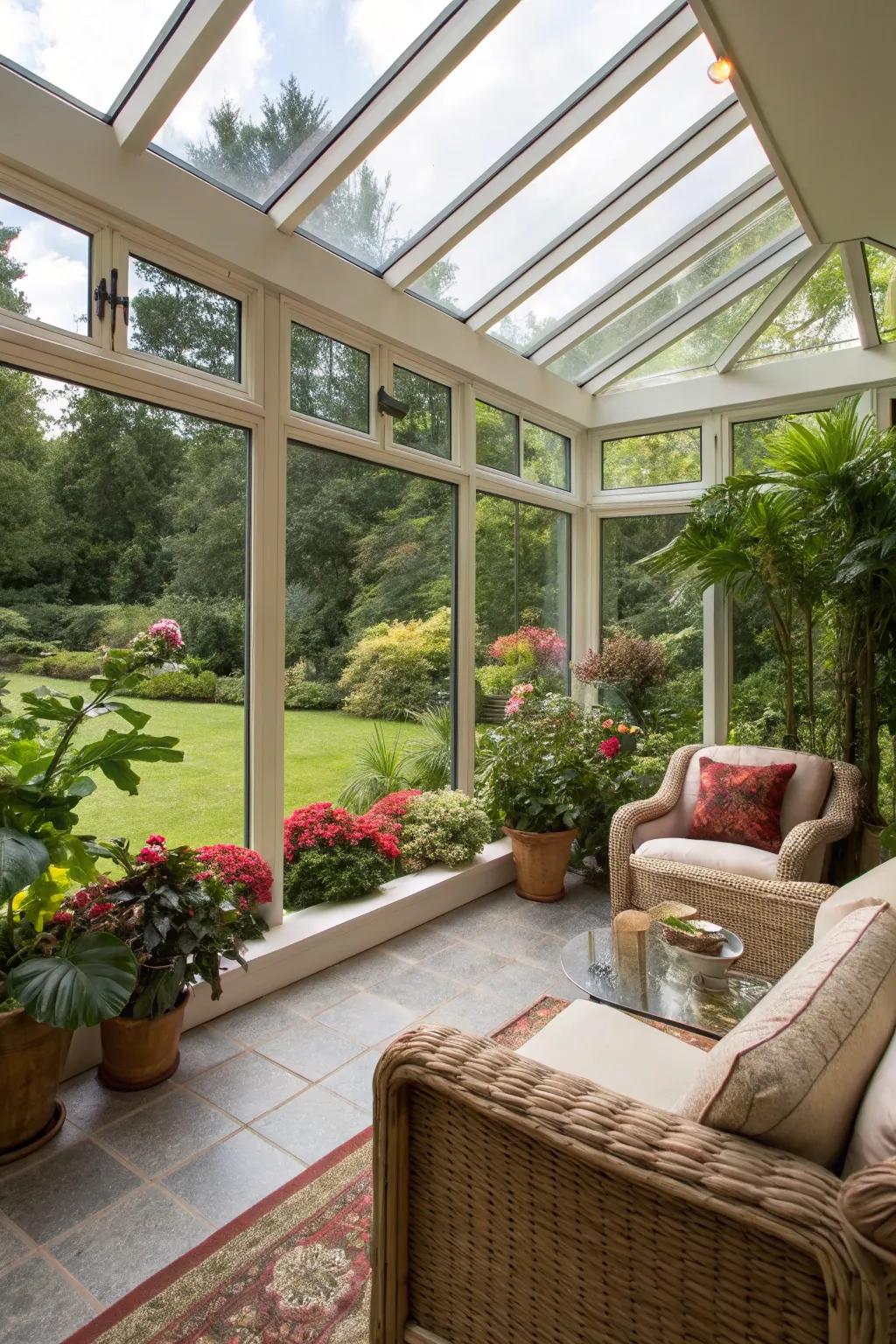 A sunroom transforms your deck into an all-season paradise.