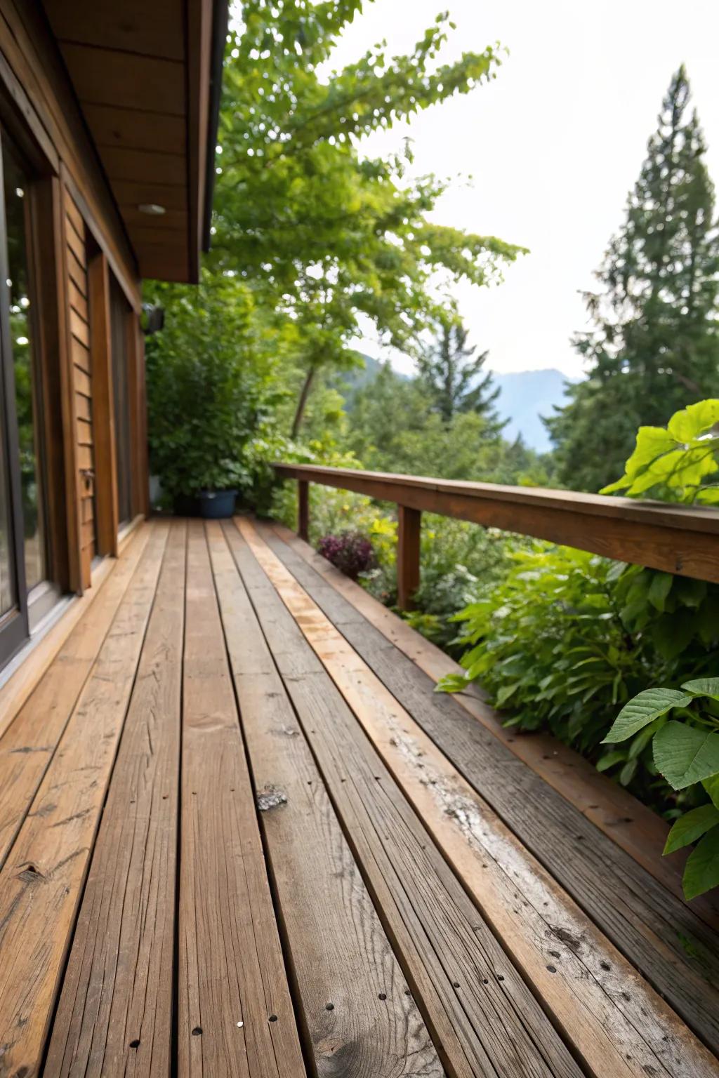 Classic timber fascia imparts an element of innate sophistication to any deck.