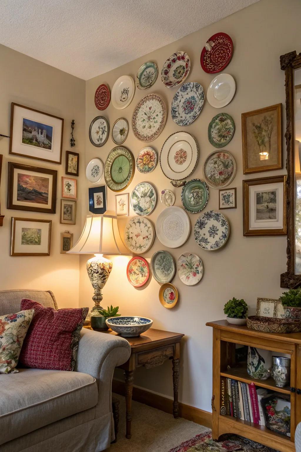 A diverse assortment of time-honored and contemporary dishes crafts a striking gallery wall.