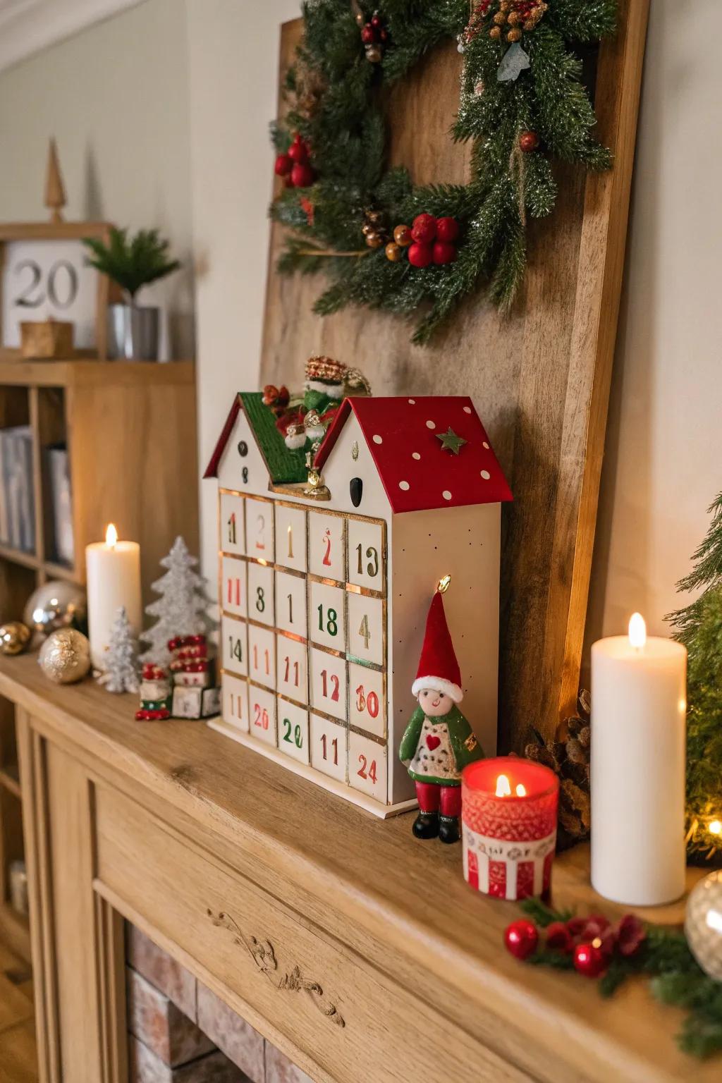 Transform each day into a surprise with an elf-themed Advent calendar.