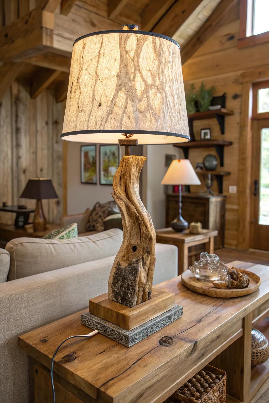 The ideal combination of organic elements and modern flair.