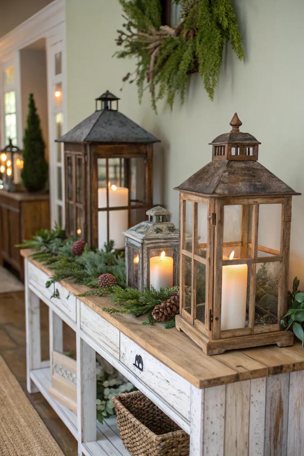 Incorporate varying lightbox sizes for a dynamic visual.