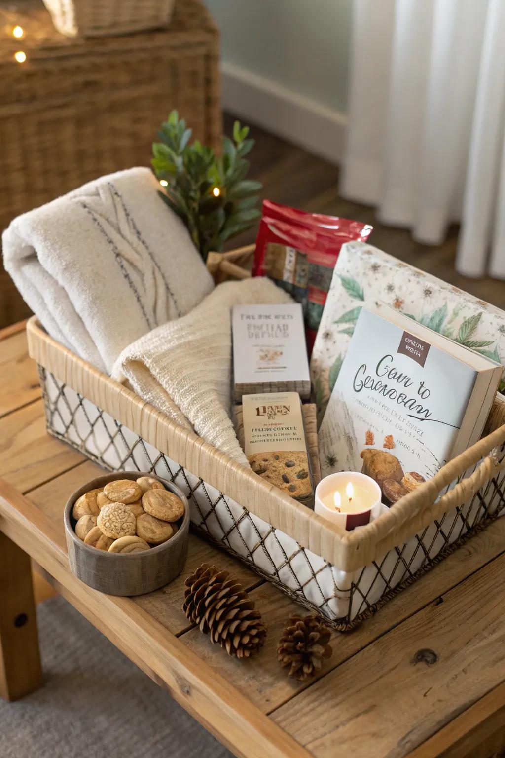 A wonderful gift collection to keep new dads comfortable.