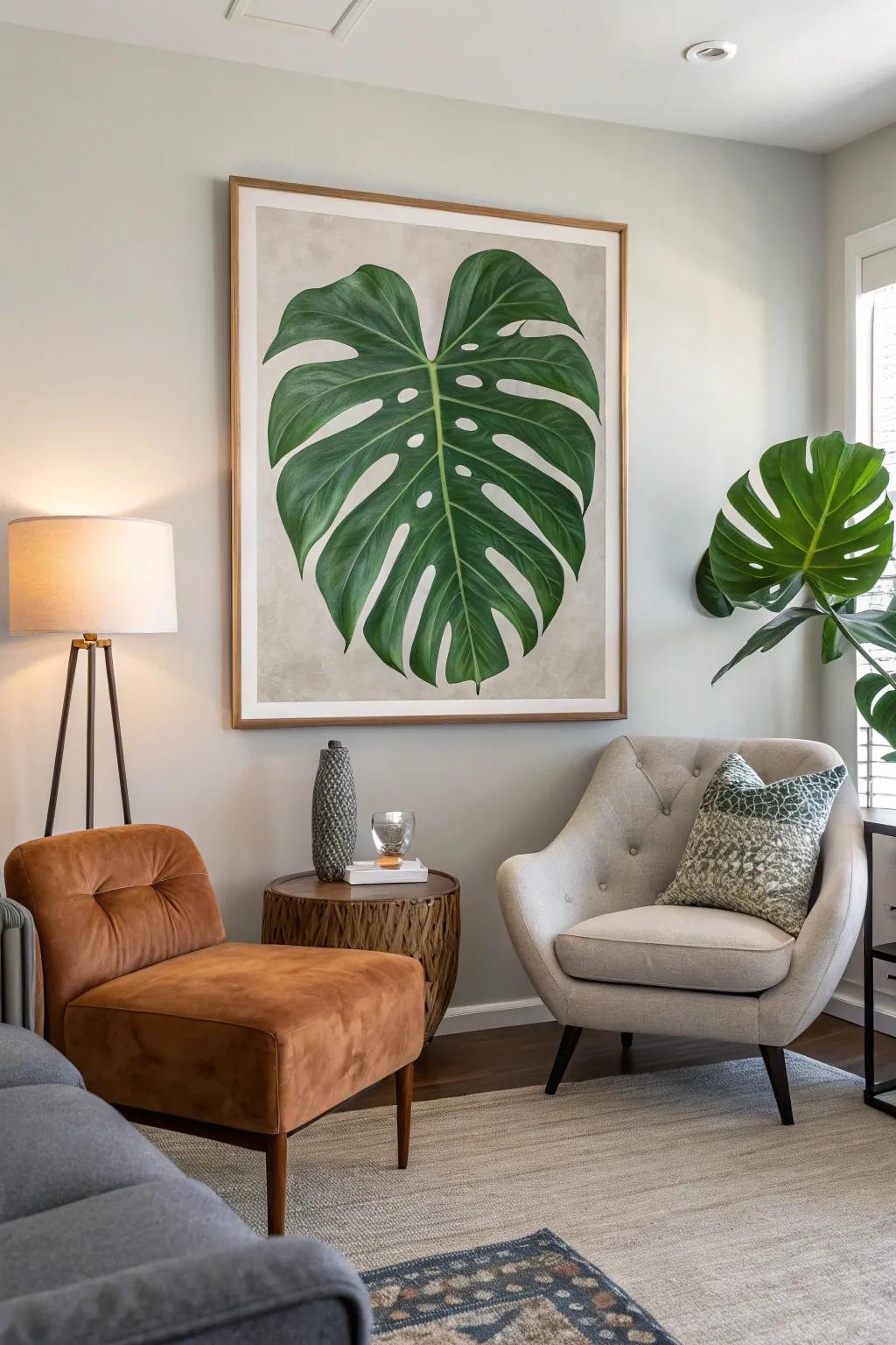 Change your area with gorgeous botanical-themed wall decorations.
