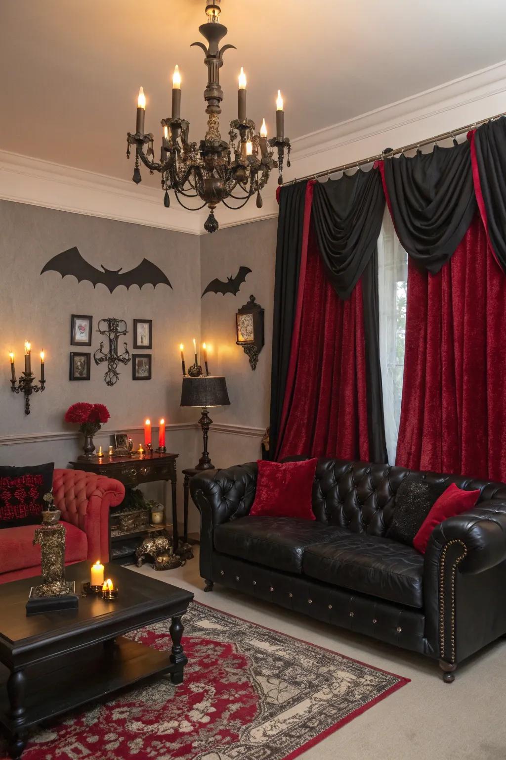 Elevate your residence into a Gothic masterpiece just in time for Halloween.