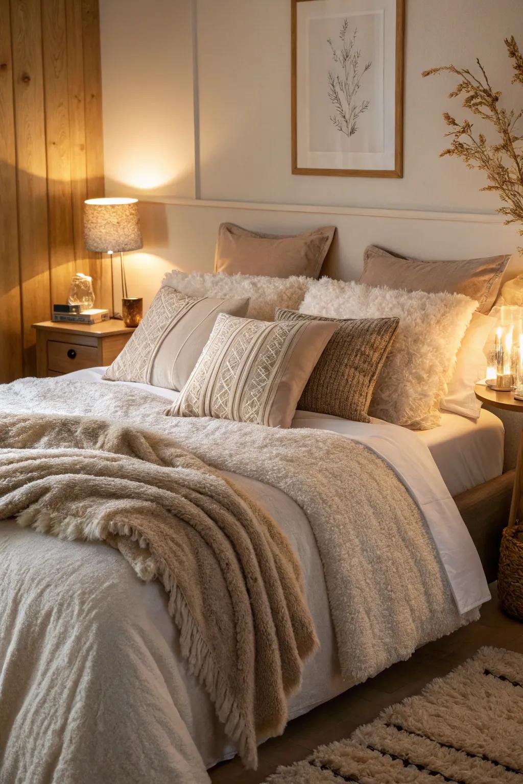Fabrics that embrace you in comfort.