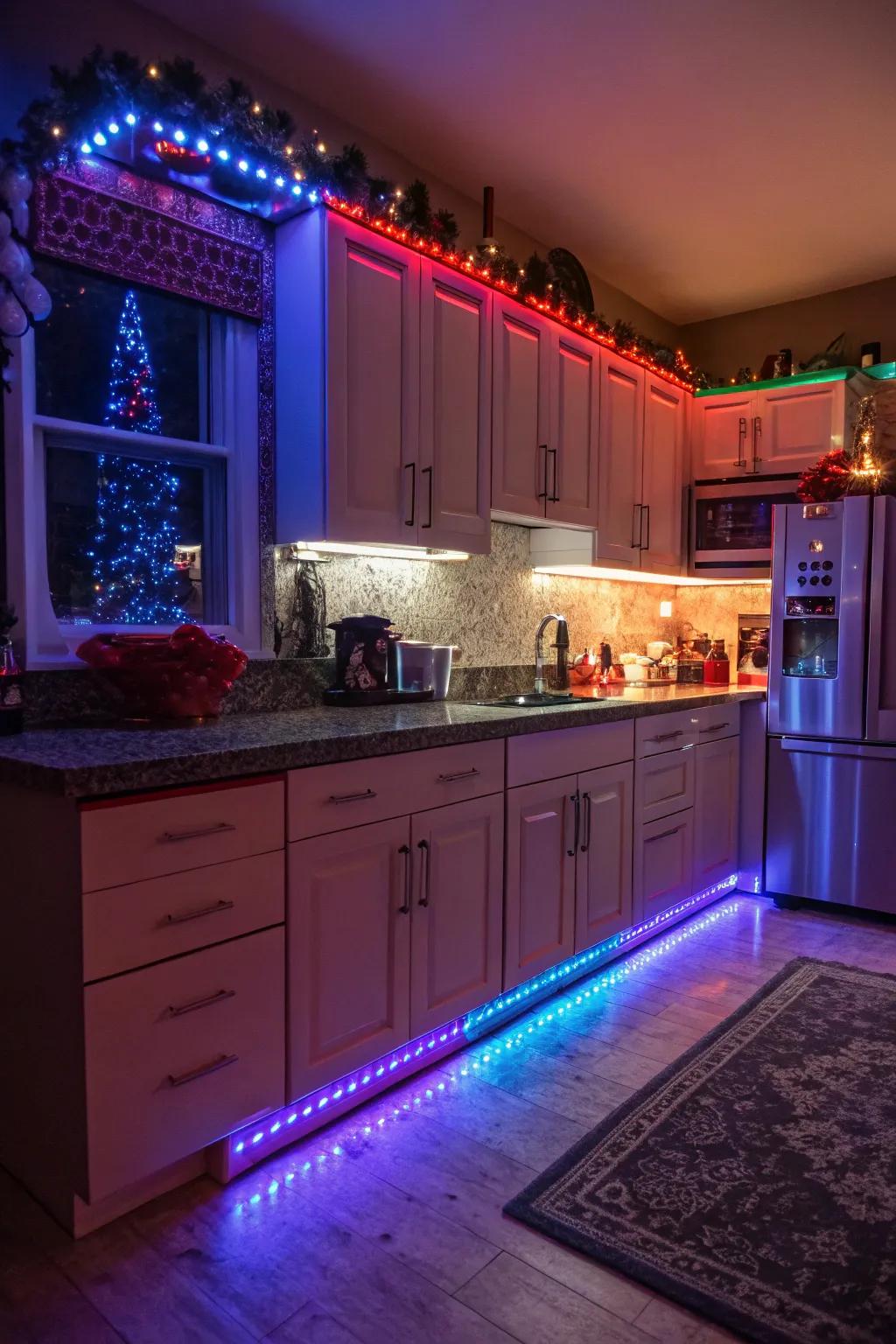 Create the perfect mood with a range of colors that transforms your kitchen experience.