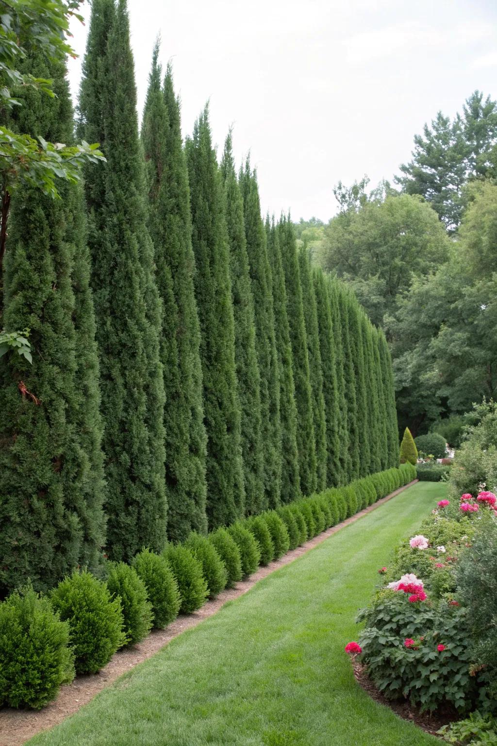 Design your personal secluded space with Evergreen Sentinel privacy screens.