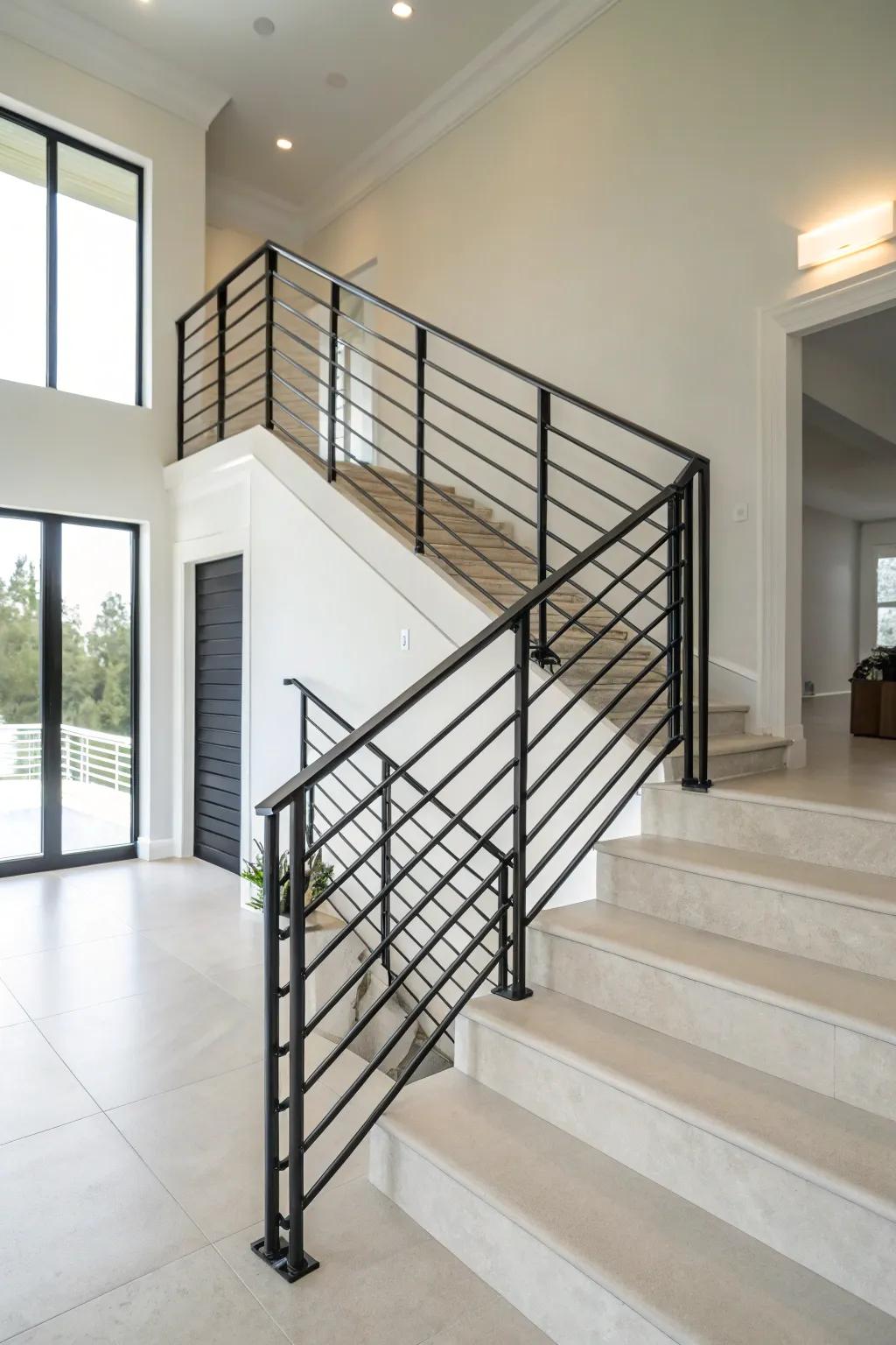 Appreciate simplicity through uncluttered design features.