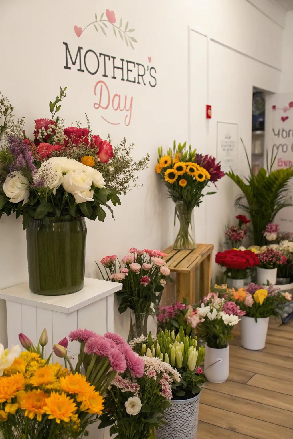 A floral wonderland perfect for celebrating Mother's Day.