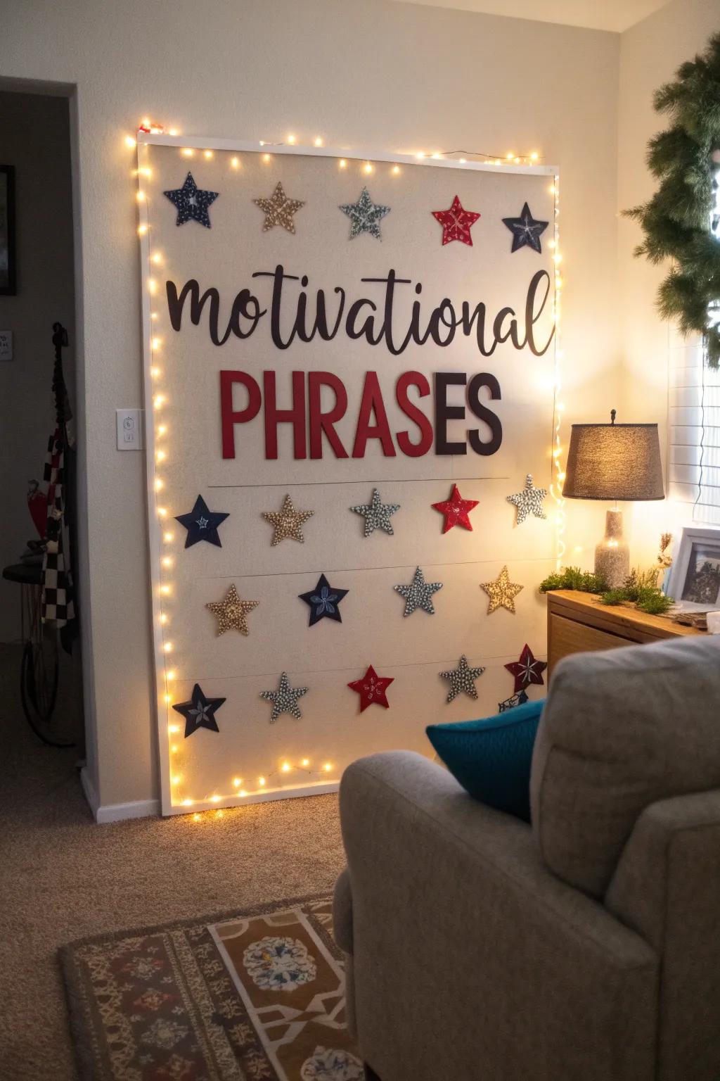 Uplifting sayings to inspire your New Year.