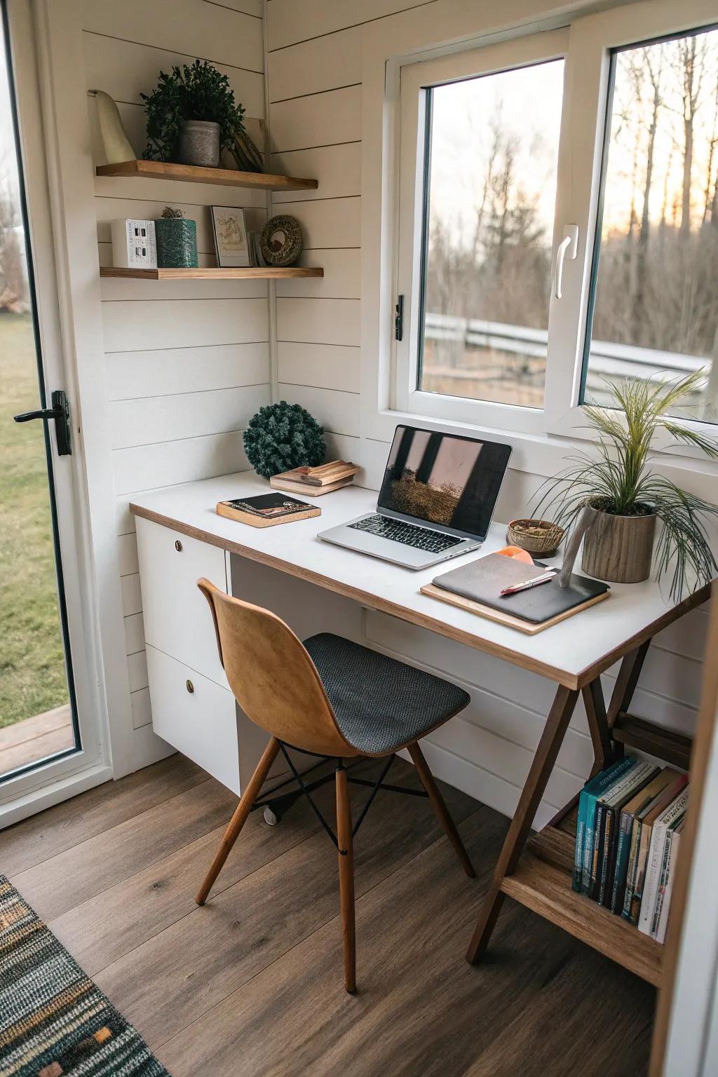 Corner desks are perfect for leveraging every inch in minimal-space offices.