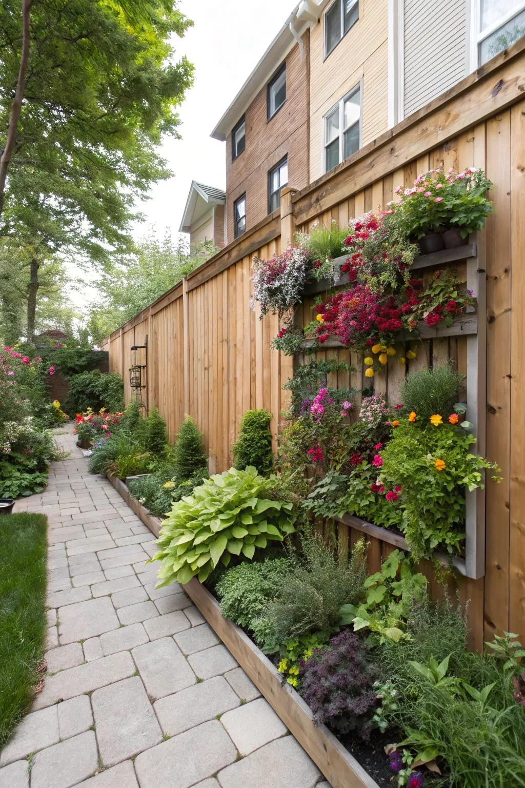 Add life to your walls with a vertical garden.