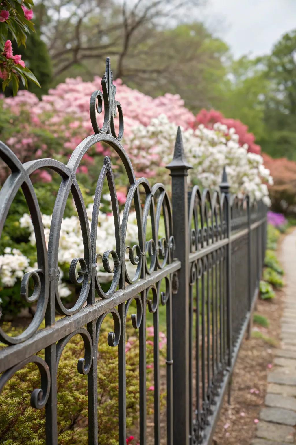 Curves and arches add an elegant touch to any garden setting.