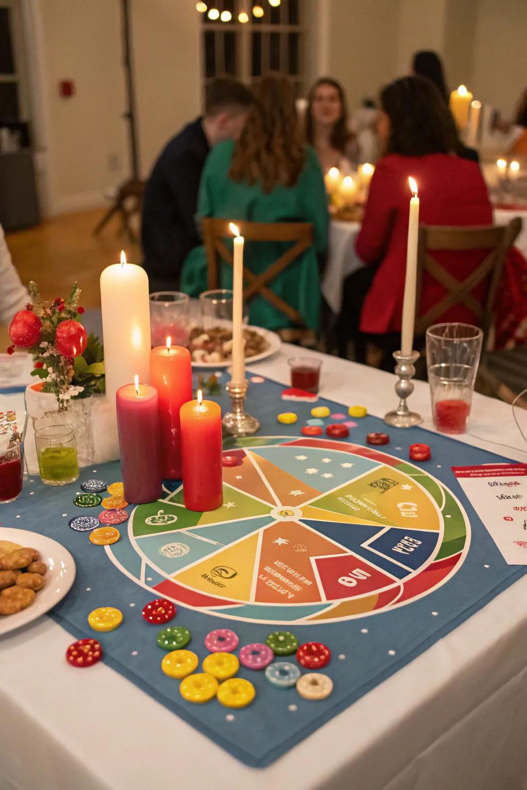 Engaging arrangements that stimulate joy and break the ice.