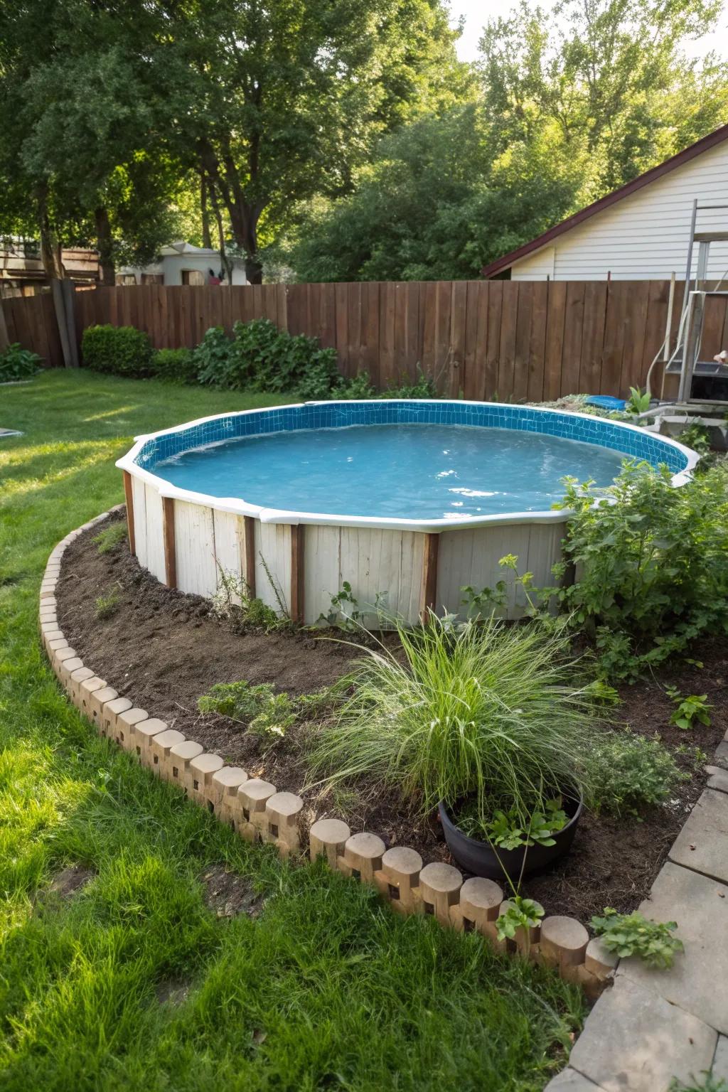 Earth bases are budget-friendly and perfect for DIY projects.