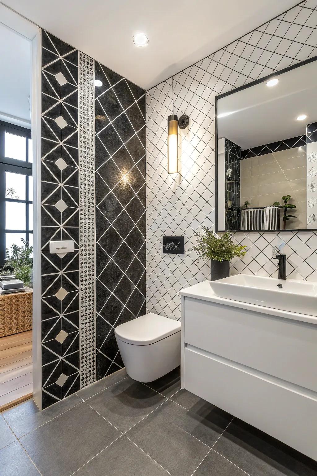 Contrast offers enduring elegance.