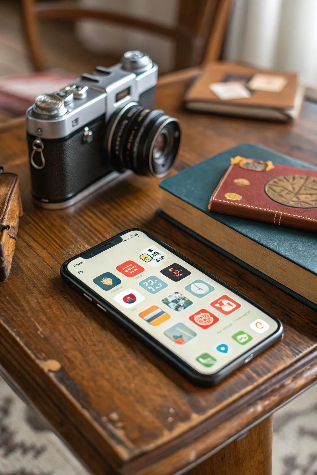 Relive the past with retro icons.