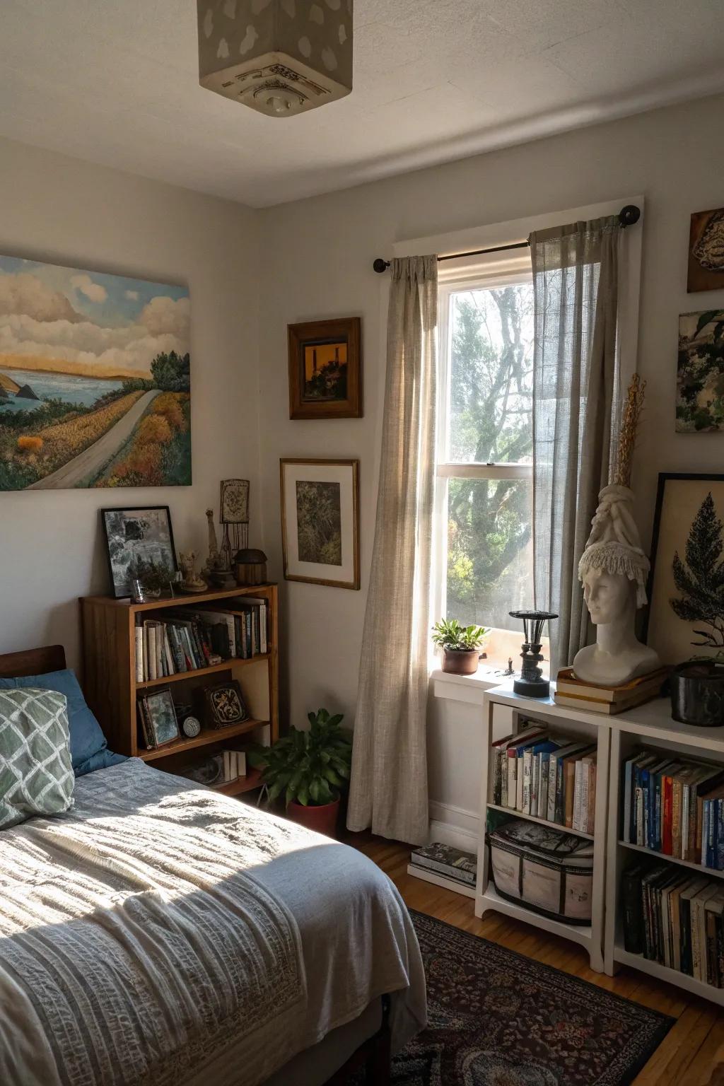 Unique arrangements add intrigue to your décor.