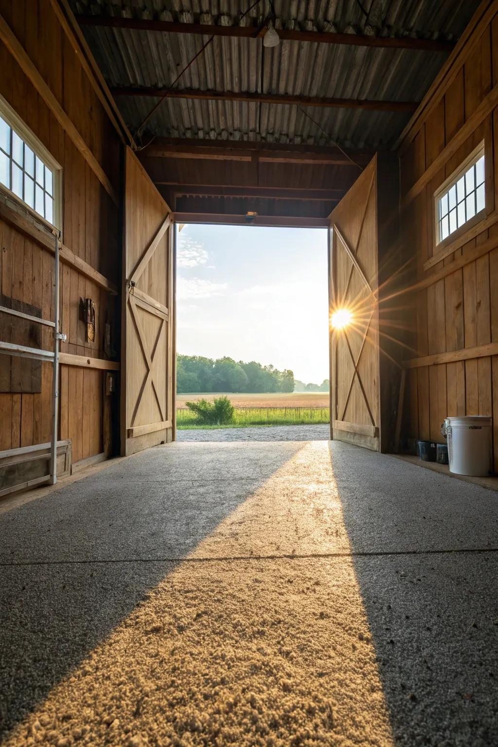 Porous tar offers permeability and durability.