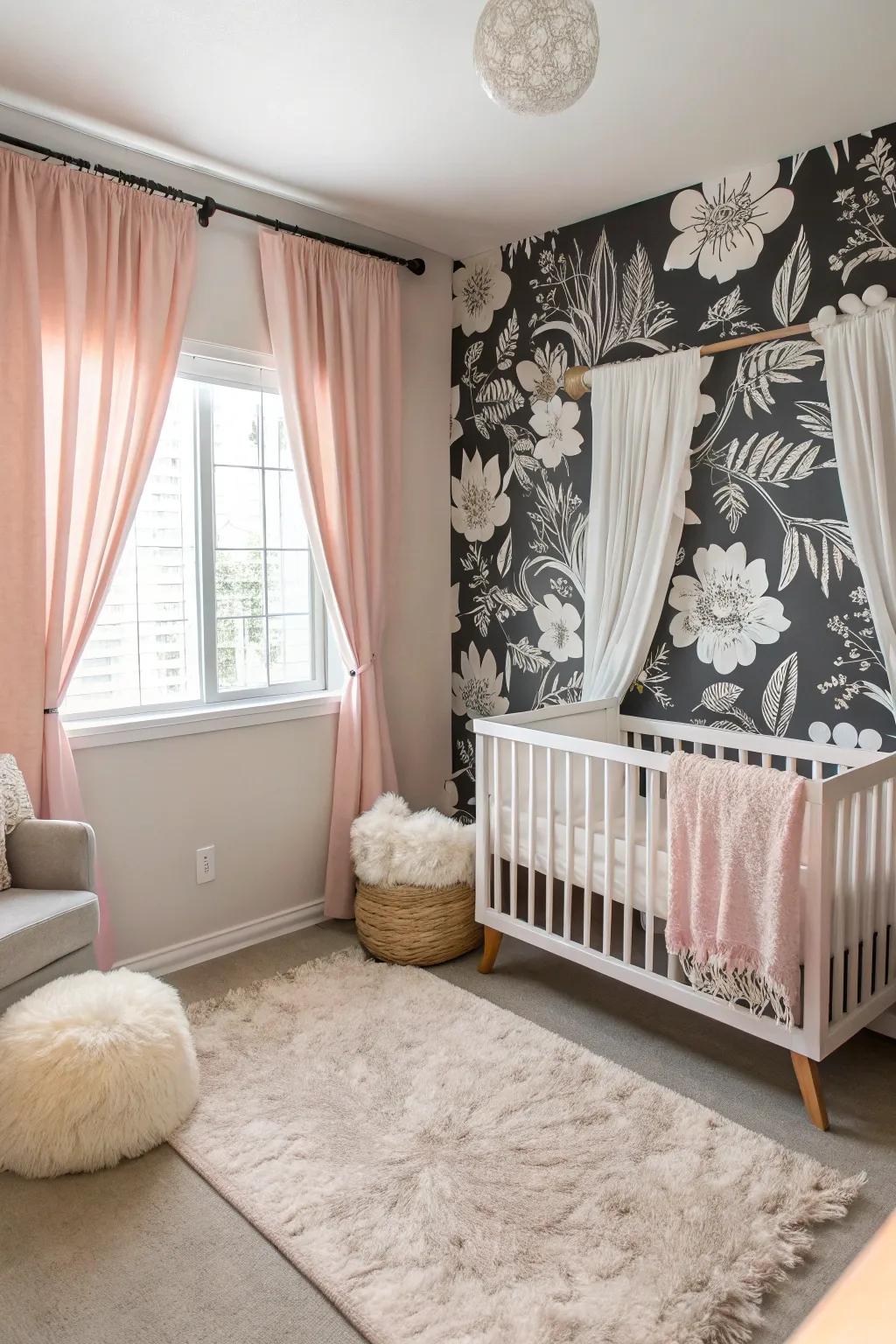 Botanical patterns bring elegance and serenity to any space.