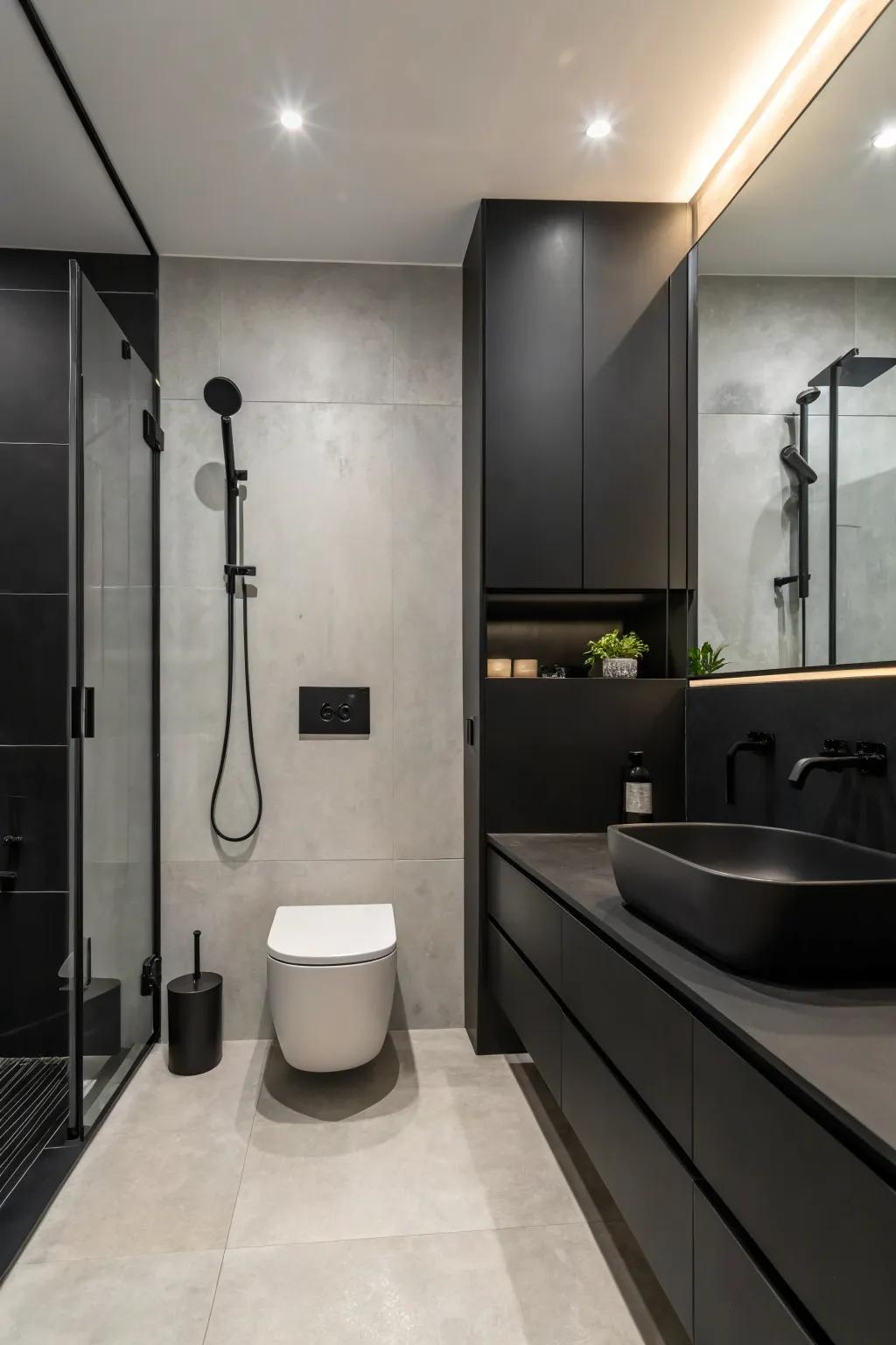 Hued dark coatings offer a polished and contemporary touch.