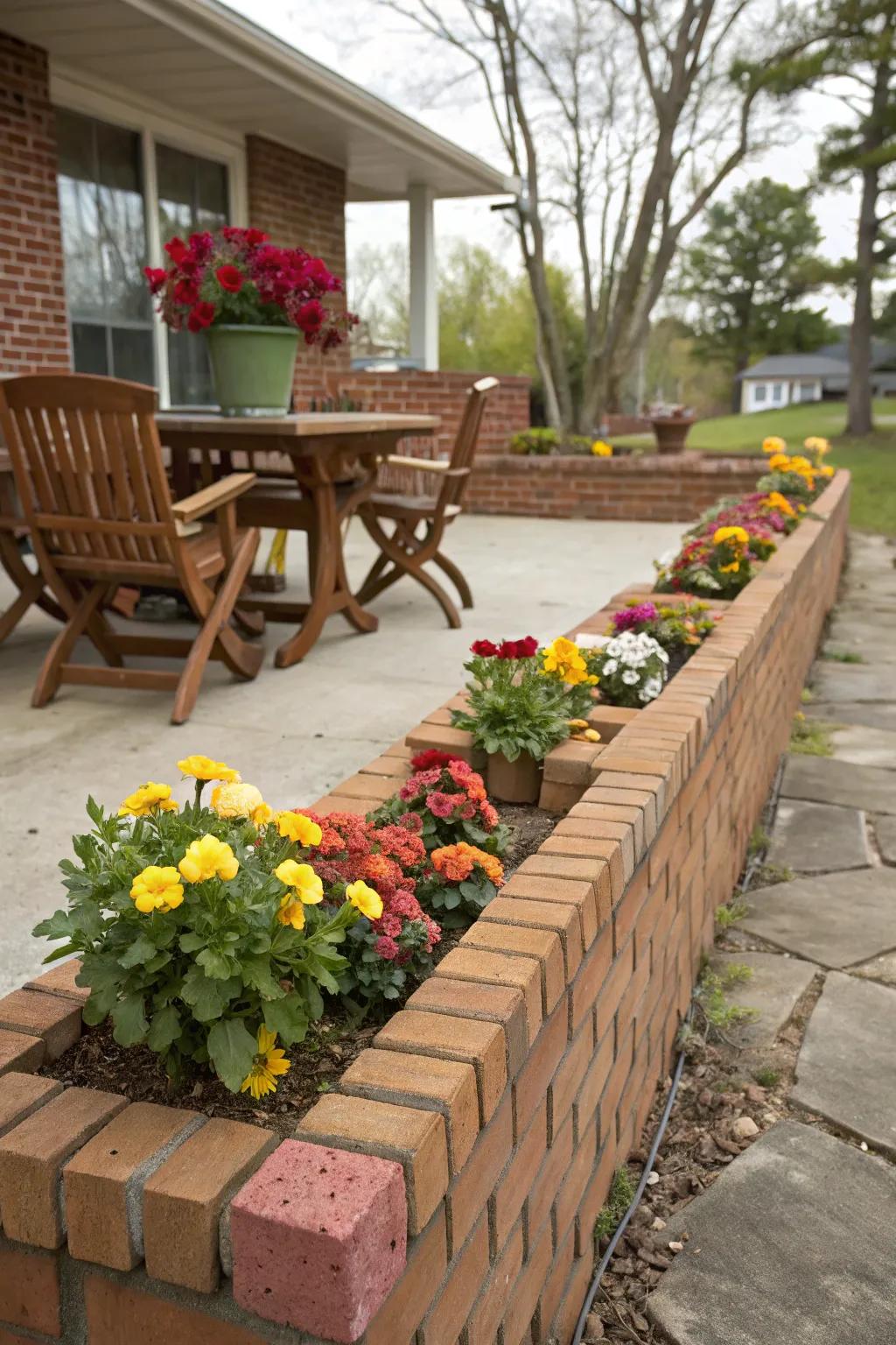 Stone block planters deliver both decorative and practical benefits in gardens.