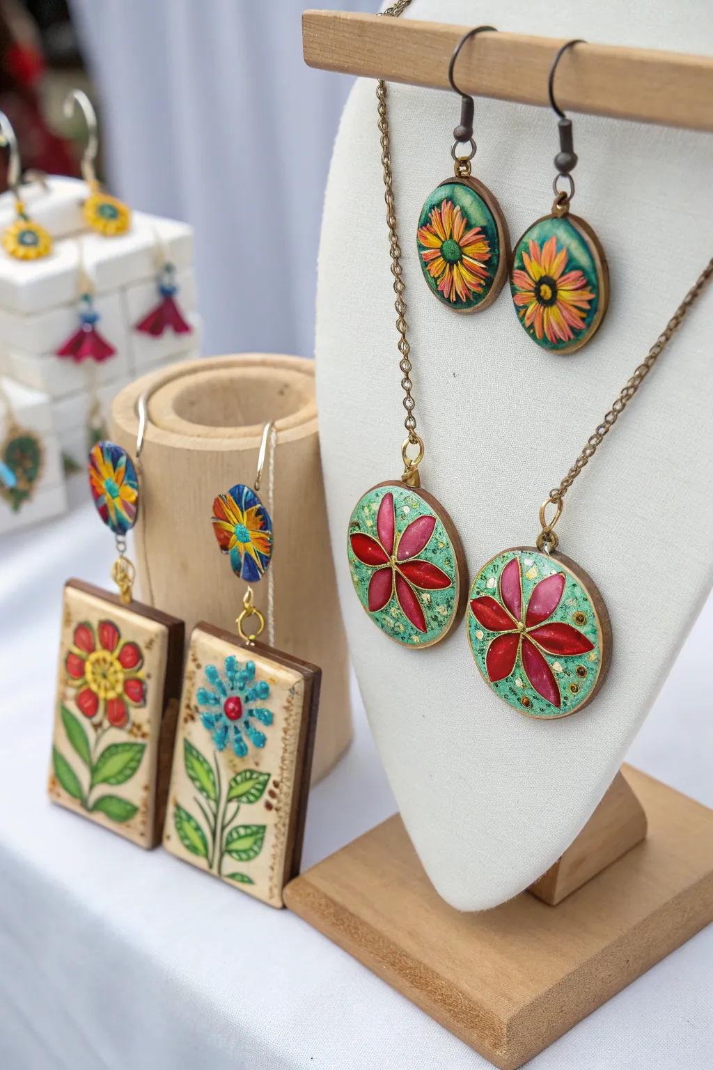 Custom ceramic jewelry brings a unique touch to your collection.