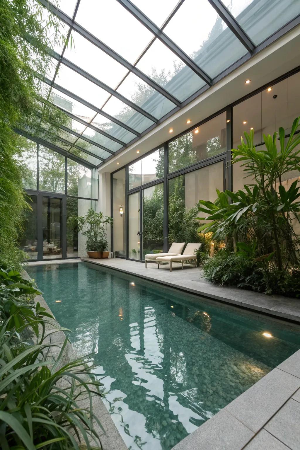 An aquarium-inspired design brings the magic of the underwater world inside.