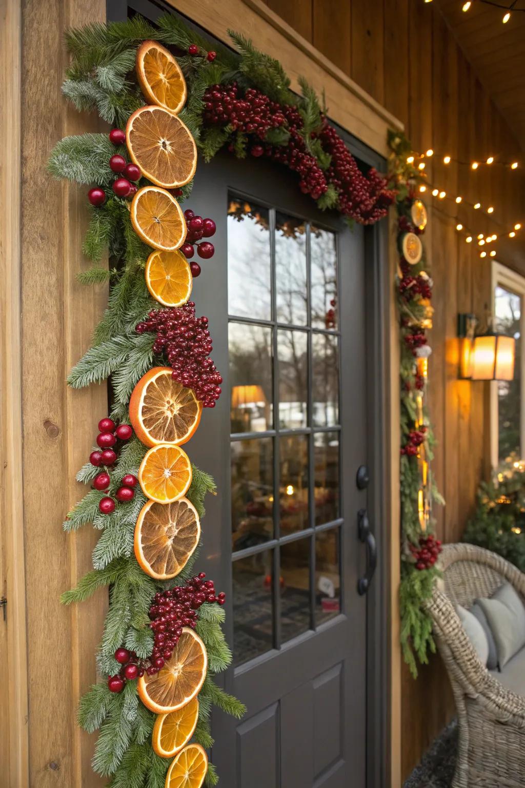 Dried fruits add color and fragrance.