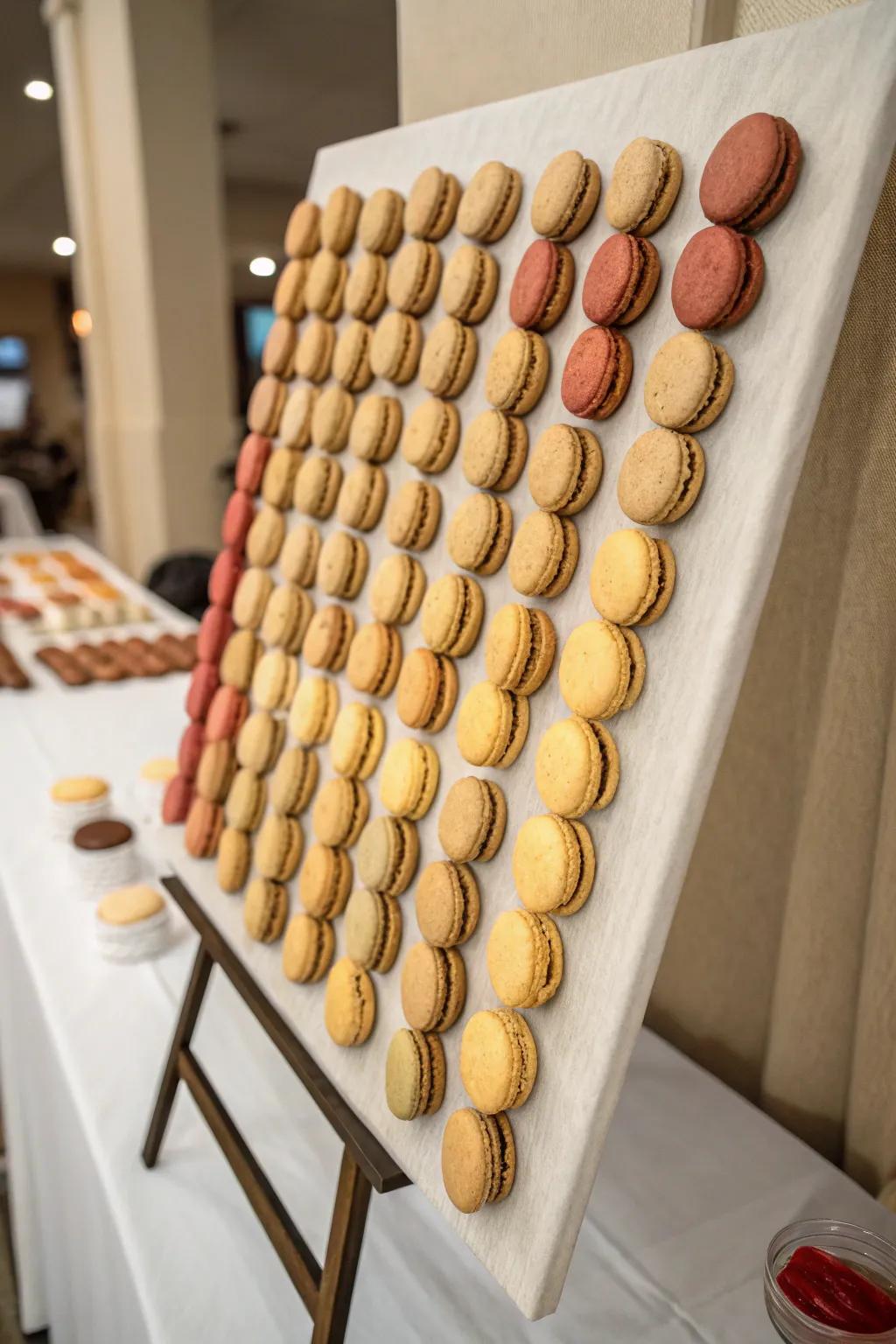 A biscuit canvas transforms goodies into artwork.