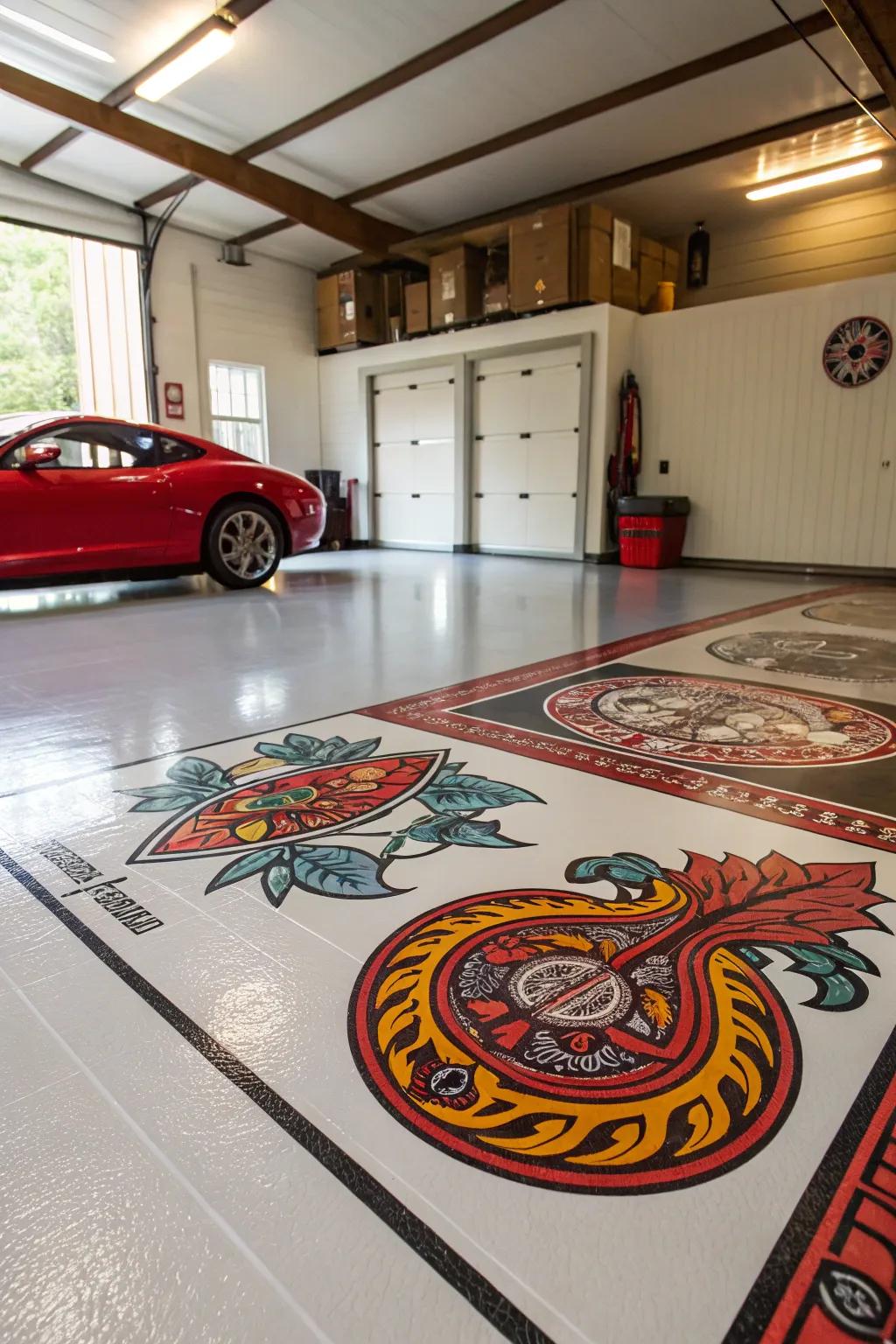 Bespoke vinyl prints offer a personal touch and dynamic design.