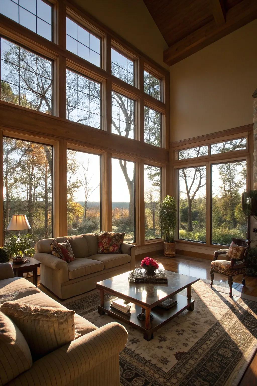 Maximize inherent light to elevate inherent warmth in your abode.