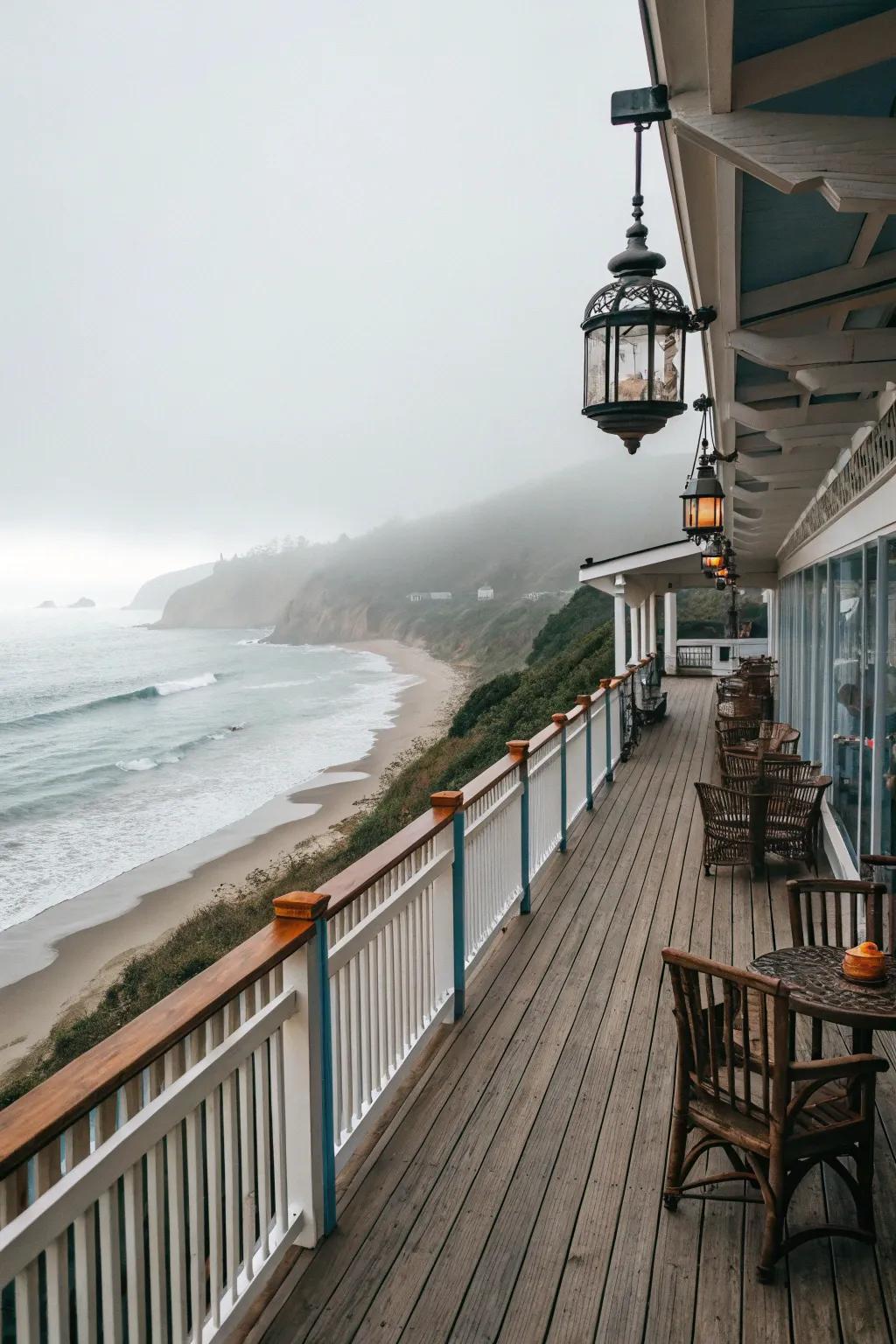 Beach Haze decks evoke a serene, seaside charm.