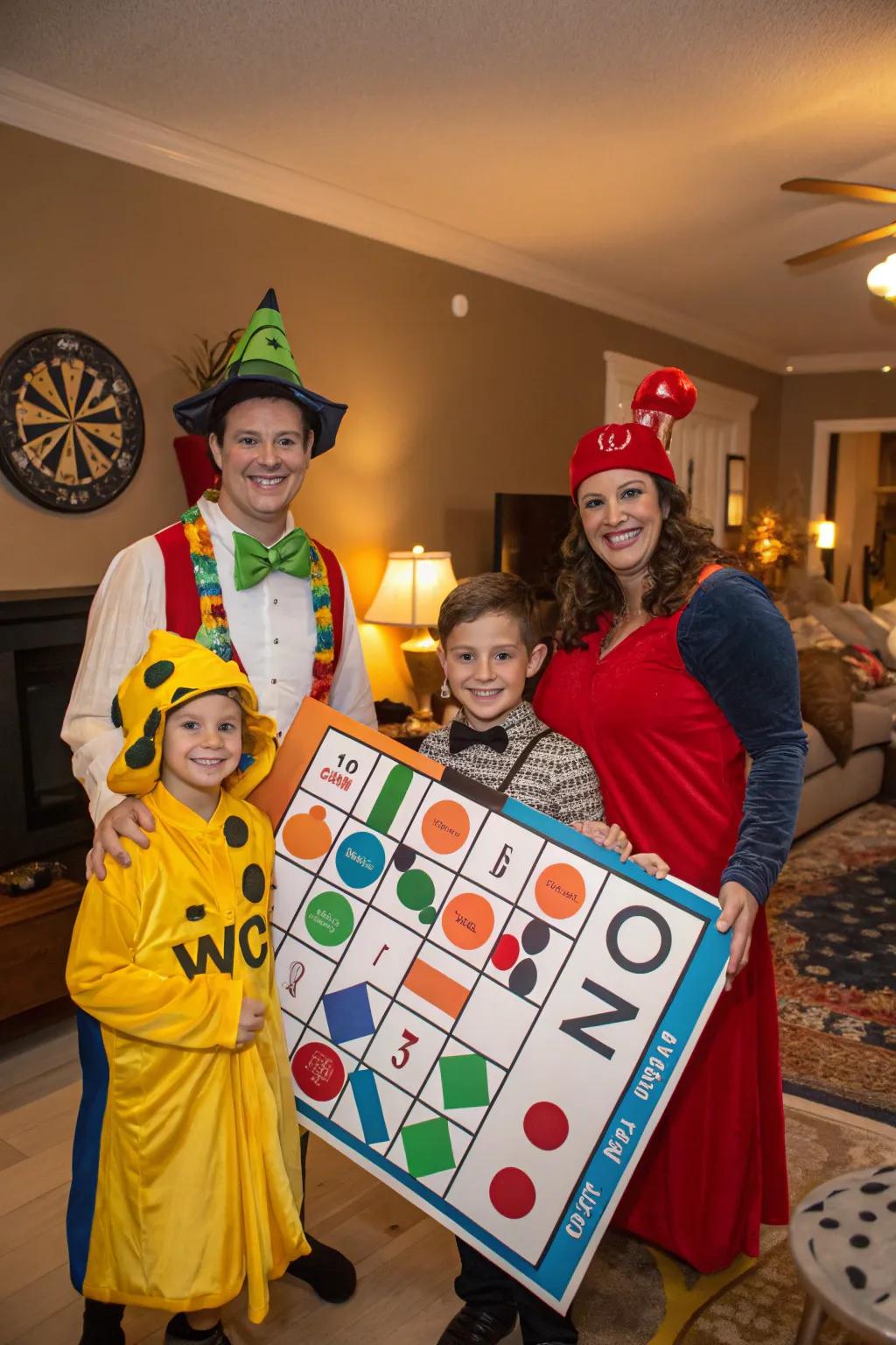 Styled outfits foster ingenuity and thrill into game night.