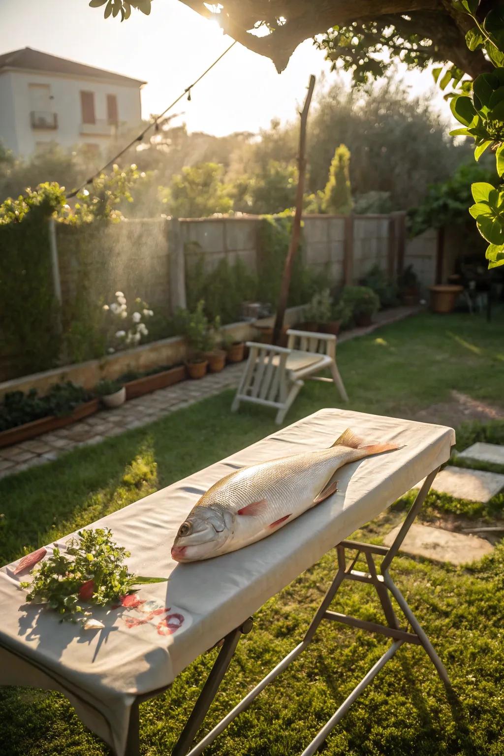 A light and airy workspace that enhances the cleaning experience.