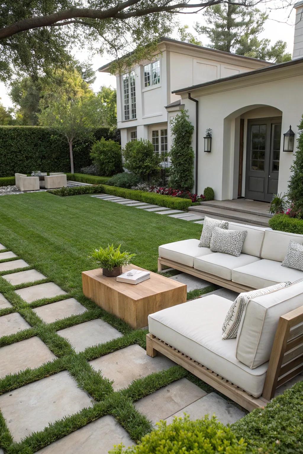Embrace flexibility with configurable furniture sets.