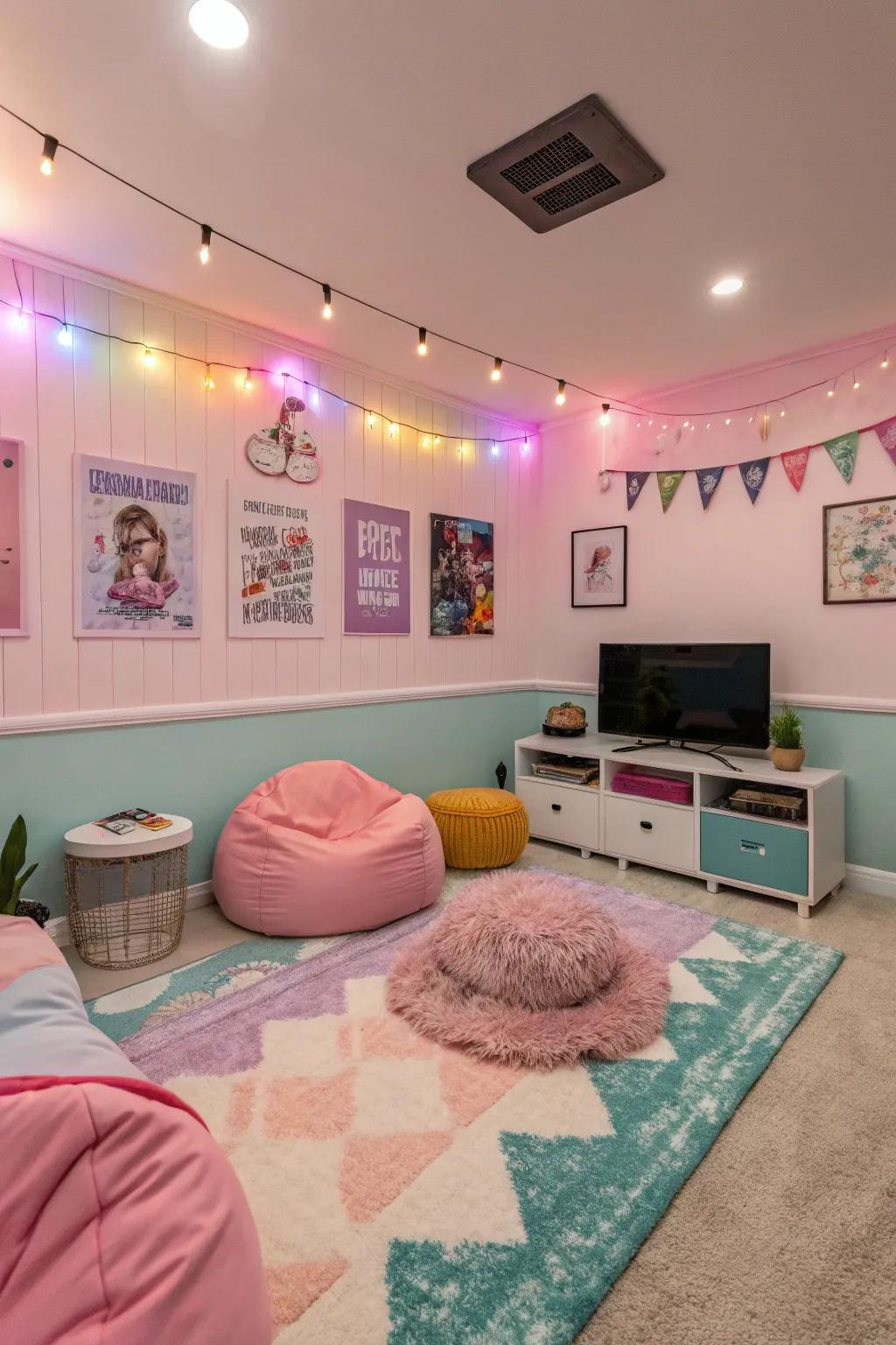 Tinted hues add a playful and gentle touch.