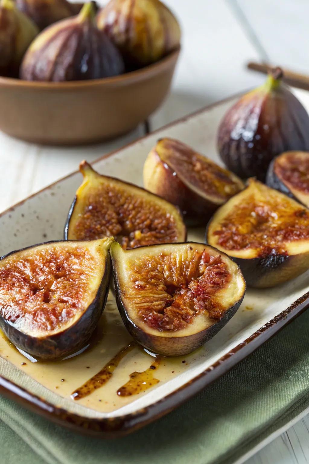 Grilled figs offer a sweet and smoky alternative to typical desserts.