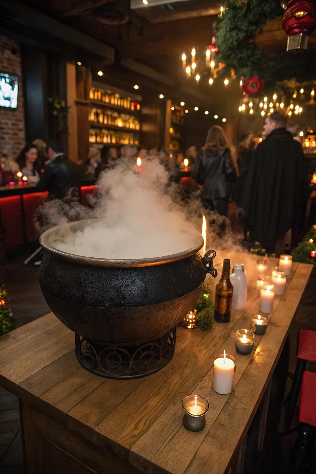 Offer beverages with a bewitching twist.